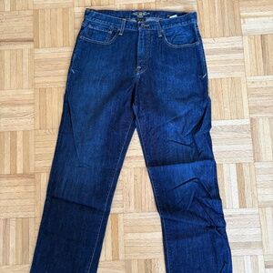 Lucky Brand 329 Classic Straight Leg Jeans - 32W x 30L - Dark wash